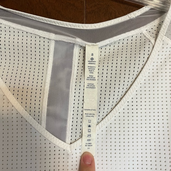 Lululemon See Through Shirt! - Picture 2 of 3